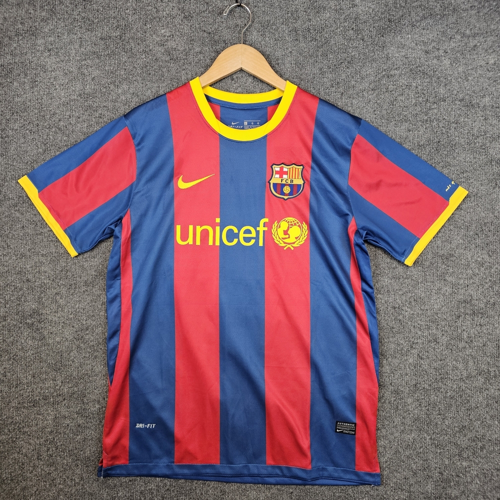 Nike FC Barcelona Striped Shirt - Blue and Red
